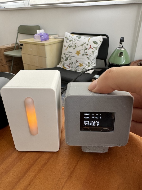 Photo of the sunset on the beach